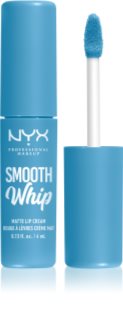 NYX Professional Makeup Smooth Whip Matte Lip Cream βελούδινο κραγιόν με λειαντικό αποτέλεσμα απόχρωση 21 Blankie 4 μλ