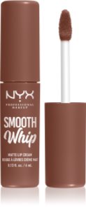 NYX Professional Makeup Smooth Whip Matte Lip Cream aksamitna pomadka o działaniu wygładzającym odcień 24 Memory Foam 4 ml