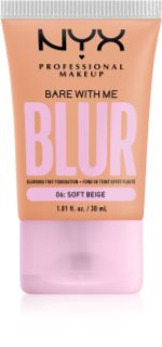 NYX Professional Makeup Bare With Me Blur Tint fond de teint hydratant teinte 06 Soft Beige 30 ml