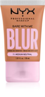 NYX Professional Makeup Bare With Me Blur Tint fond de teint hydratant teinte 11 Medium Neutral 30 ml