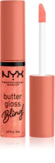 NYX Professional Makeup Butter Gloss Bling brillant à lèvres pailleté