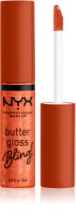 NYX Professional Makeup Butter Gloss Bling brillant à lèvres pailleté