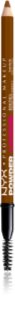 NYX Professional Makeup Powder Louder crayon pour sourcils avec brosse