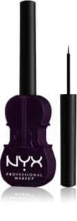 NYX Professional Makeup Wednesday Cello Liquid Liner Liquid Eyeliner with a Metallic Matte Finish shade 01 Purple 2 ml