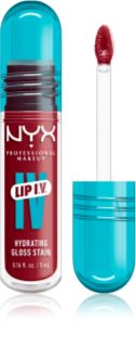 NYX Professional Makeup Lip IV długotrwały błyszczyk do ust o działaniu nawilżającym odcień 10 - BERRY THIRSTY 5 ml