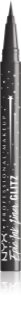 NYX Professional Makeup Epic Ink Glitz Metālisks acu laineris (tonis) Graphite Glitz 1 ml
