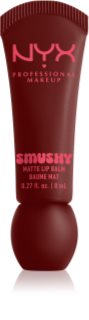 NYX Professional Makeup Smushy Matte Lip Balm ajakbalzsam matt hatással