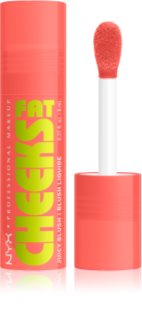 NYX Professional Makeup Fat Cheeks Juicy Blush tekutá lícenka odtieň 01 Papaya Plump 8 ml