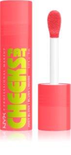 NYX Professional Makeup Fat Cheeks Juicy Blush tekutá lícenka odtieň 05 Peach Plunge 8 ml