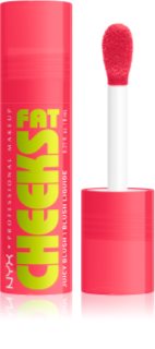 NYX Professional Makeup Fat Cheeks Juicy Blush tekutá tvářenka odstín 06 Bouncin Berry 8 ml