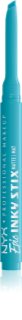NYX Professional Makeup Epic Inky Stix gélové očné linky odtieň 07 Cyber Cyan 1 g