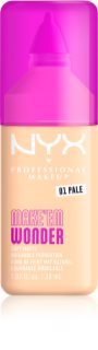 NYX Professional Makeup Make ‘Em Wonder ελαφρύ ματ μεικ απ απόχρωση 01 Pale 30 ml