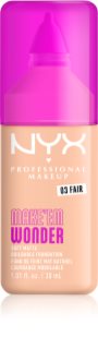 NYX Professional Makeup Make ‘Em Wonder лек матиращ фон дьо тен цвят 03 Fair 30 мл.