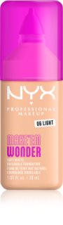 NYX Professional Makeup Make ‘Em Wonder maquillaje ligero matificante tono 06 Light 30 ml