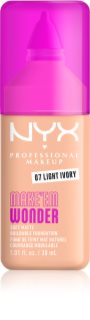 NYX Professional Makeup Make ‘Em Wonder blagi matirajući puder nijansa 07 Light Ivory 30 ml