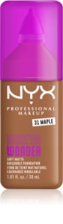 NYX Professional Makeup Make ‘Em Wonder lengvos tekstūros matinis makiažo pagrindas atspalvis 31 Maple 30 ml