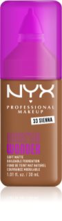 NYX Professional Makeup Make ‘Em Wonder lengvos tekstūros matinis makiažo pagrindas atspalvis 33 Sienna 30 ml