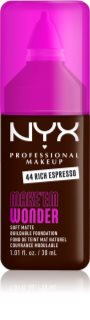 NYX Professional Makeup Make ‘Em Wonder fondotinta opacizzante leggero colore 44 Rich Espresso 30 ml