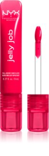 NYX Professional Makeup Jelly Job žiarivý lesk na pery so zväčšujúcim efektom odtieň Cherry Jelly 7.5 ml