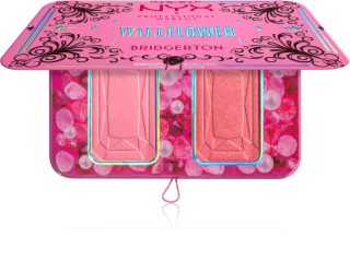 NYX Professional Makeup Bridgerton Royal Blush palette de blush teinte 01 Wallflower 2x5 g