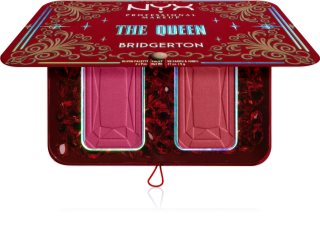 NYX Professional Makeup Bridgerton Royal Blush palette de blush teinte 03 The Queen 2x5 g