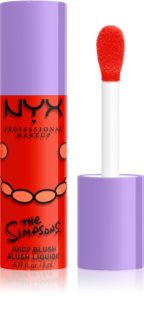 NYX Professional Makeup The Simpsons Fat Cheeks tekuće rumenilo nijansa Snarky Scarlet 8 ml