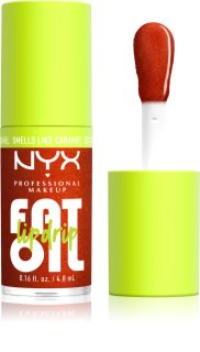 NYX Professional Makeup Fat Oil Lip Drip óleo para lábios tom Caramelt Mami 4.8 ml