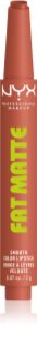 NYX Professional Makeup Fat Matte Huulepalsam matistava efektiga Cozy Whipped 2 g