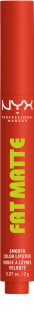 NYX Professional Makeup Fat Matte balsamo labbra con effetto opacizzante Comfy Cara 2 g