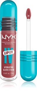 NYX Professional Makeup Lip IV brilho de longa duração com efeito hidratante tom Petal Pourin' 5 ml