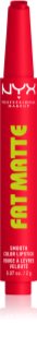 NYX Professional Makeup Fat Matte lip balm with mattifying effect Fuzzy Flame 2 g