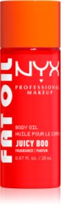 NYX Professional Makeup Fat Oil Body óleo corporal nutritivo proporciona hidratação e brilho