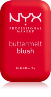NYX Professional Makeup Buttermelt Blush Puderborste Skugga Butta Cherry Pop 5 g