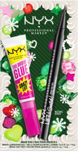 NYX Professional Makeup Brow Duo gift set for eyebrows shade 01 2 pc