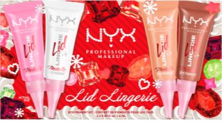 NYX Professional Makeup Lid Lingerie Xmas coffret para olhos 4 un.