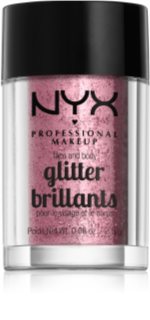 NYX Professional Makeup Face & Body Glitter Brillants Glitter für Körper und Gesicht