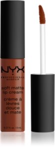 NYX Professional Makeup Soft Matte Lip Cream matt folyékony állagú ajakrúzs árnyalat 23 Berlin 8 ml