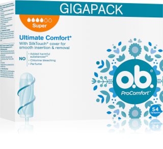 o.b. Pro Comfort Super tampons