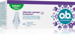 o.b. Extra Protect Super+ Comfort tampoane 16 buc