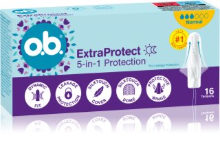 o.b. Extra Protect Normal ταμπόν 16 τμχ