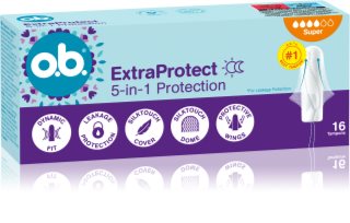 o.b. Extra Protect Super ταμπόν 16 τμχ