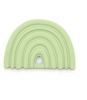 O.B Designs Rainbow Teether гризалка Green 3m+ 1 бр.