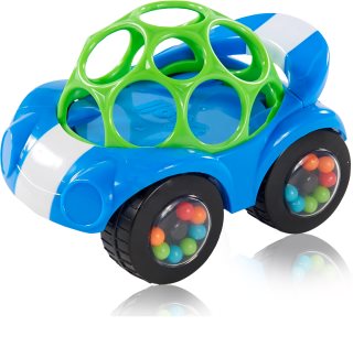 Oball Rattle & Roll кола за деца Blue 3m+ 1 бр.