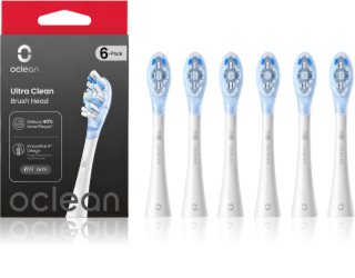 Oclean Ultra Clean UC03 W06 Ersatzkopf für Zahnbürste white 6 St.
