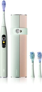 Oclean X Ultra 20 Set sonic-hammasharja + 2 vaihtopäätä mukana matkakotelo Green