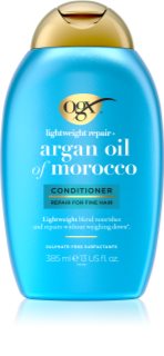 OGX Argan Oil Of Morocco Lightweight Conditioner après-shampoing léger pour une hydratation et une brillance 385 ml