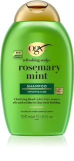 OGX Rosemary Mint das Reinigungsshampoo für fettige Kopfhaut 385 ml