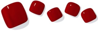 OHORA Gel Nail Sticker P Basic Pedicure nail stickers for legs shade PBS-004 30 pc
