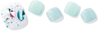 ohora Semi Cured Gel Pedicure Strips P Azure nálepky na nehty na nohy odstín PP-016 1 ks