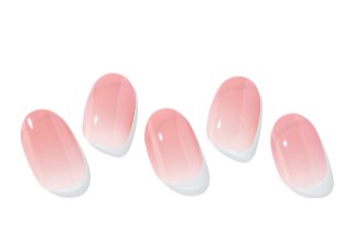 ohora Semi Cured Gel Nail Strips N Peach Latte nail stickers shade ND-112 1 pc